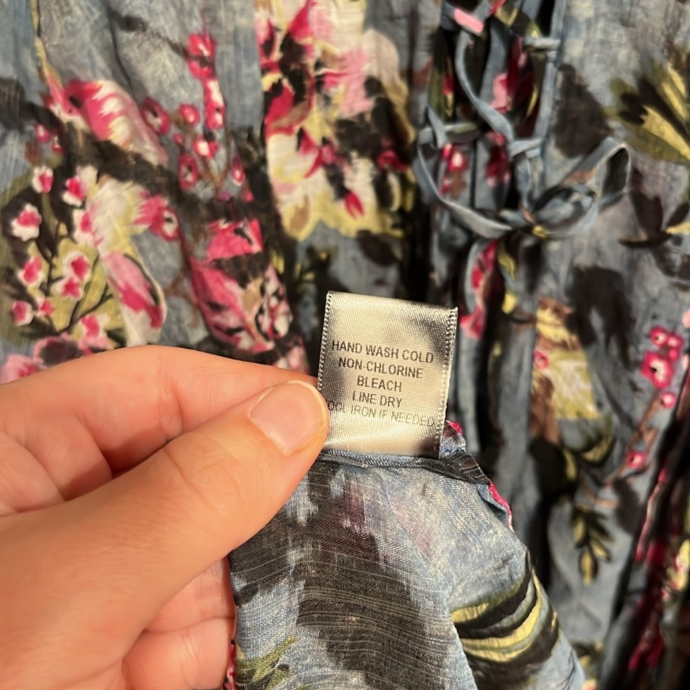 Aratta Silent Journey Floral Tunic Size Medium - Picture 8 of 8